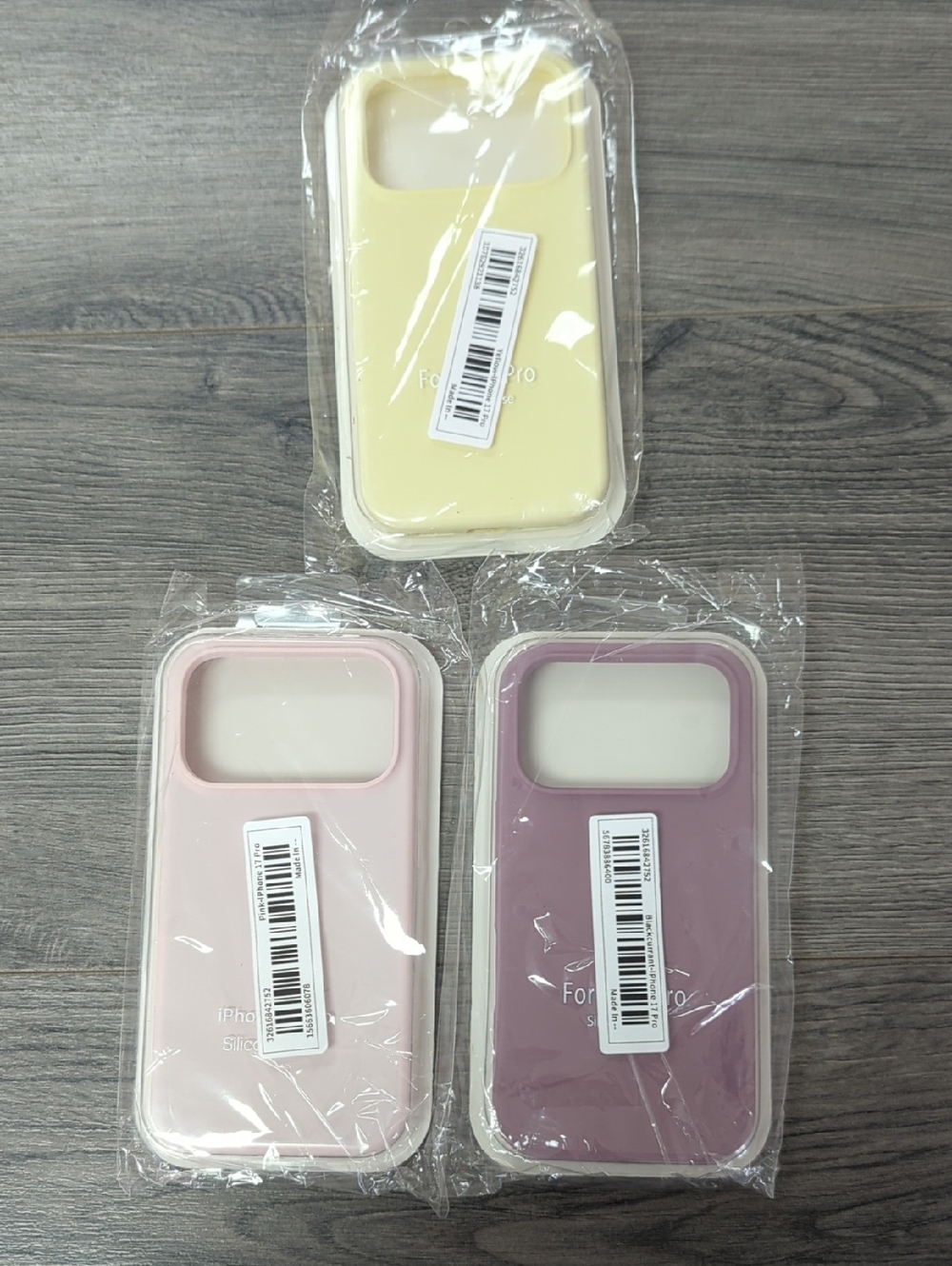 iPhone 17 Pro Back Case 3 Pack Bundle